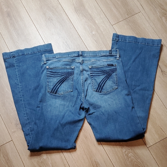 Seven For All Mankind Dojo Jeans Size 32 - Picture 1 of 11